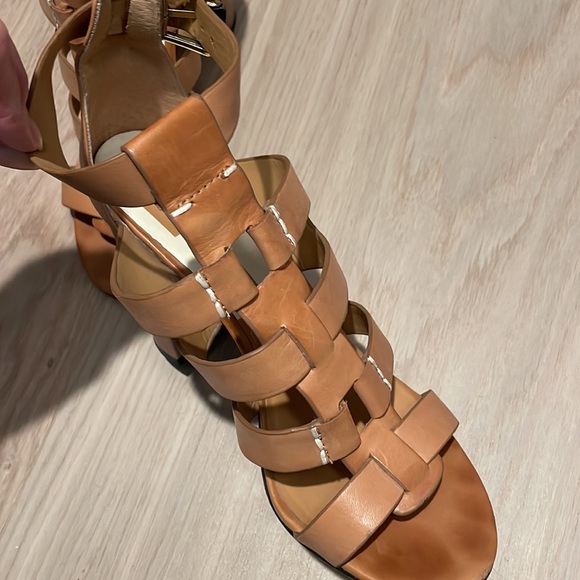 Dolce Vita Leather Heeled Sandals - Picture 3 of 3